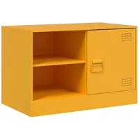 VidaXL TV-Schrank Senfgelb 67x39x44 cm Stahl