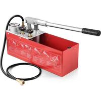 Vevor Abdrückpumpe, max. 25 Bar, manuelles hydraulisches Wasserdruckprüfer-Set mit