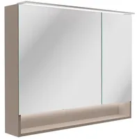 Fackelmann LED-Spiegelschrank B.Paris 90 cm x 71,8 cm Cubanit