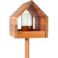 Luxus-Vogelhaus Dobar Design-Vogelhaus »Bauhaus I« Eiche, natur