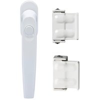 ABUS Fenstersicherheit Set Fenstergriff FG50 & Zusatzsicherung SW1 weiß