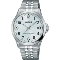 Lorus LORUS, silber (silberfarben, silberfarben), Armbanduhren, Damen, Armbanduhr, Herrenuhr,Damenuhr,Edelstahlarmband,bis