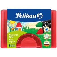 Pelikan Wachsmalstifte 8 St. mehrfarbig