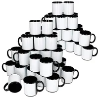 Mambocat Kaffeetasse 0,3 l Schwarz 72 St.