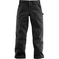 CARHARTT Washed Twill, Textilhose - schwarz, - W42/L32
