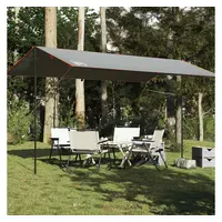 VidaXL Tarp Grau/Orange