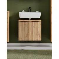 WELLTIME Waschbeckenunterschrank Welltime, Breite 60 cm, 2-türig, gedämpft