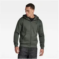 G-Star Herren, Premium Core Hooded Zip Sweatshirt, grau (graphite),
