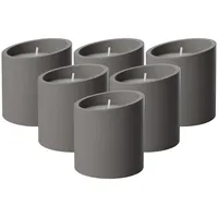 Villeroy & Boch Duftkerzen Taupe, Stein, 9.1 cm, Dekoration,