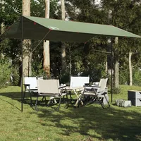 VidaXL Tarp Grün 400x294 cm Wasserdicht