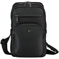 HUGO BOSS Rucksack Ray Monostrap Black Schwarz Herren