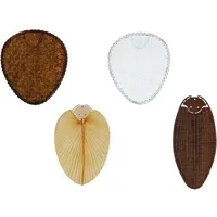 CasaFan Deckenventilator-Flügelsatz 132 Palme Natur Deckenventilator-Flügelsatz Flügeldekor: Palme (natur)