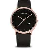 BERING Quarzuhr Classic schwarz
