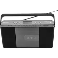 Soundmaster RCD1870SW DAB+, Radio, Schwarz/Silber