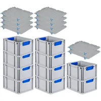 Proregal Spar Set 10x Eurobox Nextgen Color Mit Auflagedeckel