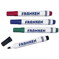 Franken Nachfülltusche für Tafelschreiber und JumboMarker VE=4x 25ml rot