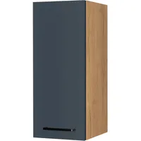 Nobilia Hängeschrank NOBILIA ""Easytouch", Ausrichtung wählbar, vormontiert", blau (front: