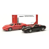 HERPA 013963 H0 PKW Modell Porsche Boxster S, rot