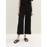 Tom Tailor Denim Culotte mit Streifenmuster schwarz XS (34)
