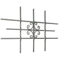 VidaXL Fenstergitter 69x114 cm