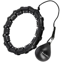 HMS Hula-hoop-reifen mit und schwerkraftball hhw02 Hula Hop schwarz