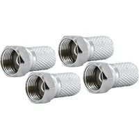 Schwaiger FST7304 241 4x F Silber, Plastikbeutel, 4 Stück)