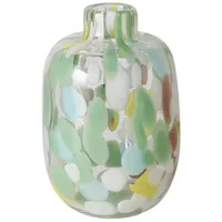 Boltze Vase GREENA, H 17 cm - Grün -