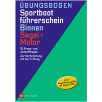 Delius Klasing Vlg GmbH Übungsbogen Sportbootführerschein Binnen Segel/Motor