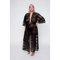 Ulla Popken Damen große Größen Übergrößen Plus Size Kimono,