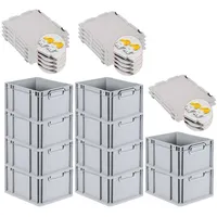 Proregal SuperSparSet 10x Eurobox NextGen Grip mit Scharnierdeckel und