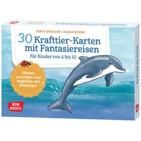 Don Bosco Medien GmbH 30 Krafttier-Karten mit Fantasiereisen für