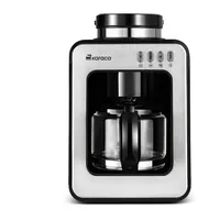 KARACA GRINDMAESTRO Filter-Kaffeemaschine mit Eingebaute Kaffeemühle, 0,5L, 600W, Inox