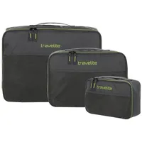 Travelite Accessoire Packtaschen Set 3 tlg. anthrazit Schwarz Herren