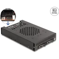 DeLock 3.5? Wechselrahmen für 2 x M.2 NVMe SSD