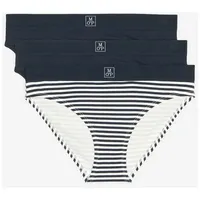 Marc O'Polo Marc O Polo Bottom Briefs 3P Weiß/Marine