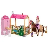 Mattel Barbie Mysteries: Die große Pferdejagd - Ultimativer Pferdestall,