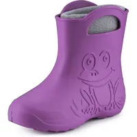 Ladeheid EVA Kinder Jungen Mädchen Gummistiefel Regenschuhe gefüttert LA-CA-03