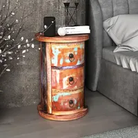 VidaXL Beistellschrank 3 Schubladen 0 x 0 x 0
