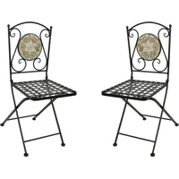 Hti-Living HTI-Line Metallstuhl 2er Set