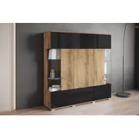 INOSIGN Highboard »Kenia«, (1 St.), Modernes Highboard, mit Glastüren,