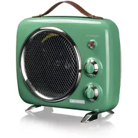 Ariete Vintage Heizlüfter, kalt und warm, regelbares Thermostat, Tragegriff,