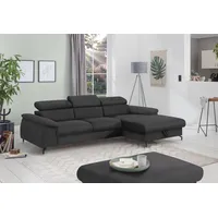 Cotta Ecksofa »Kitty L-Form«, mit Kopfteilverstellung, wahlweise mit Bettfunktion