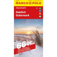 Mairdumont MARCO POLO Freizeitkarte 9 Usedom, Uckermark 1:100.000