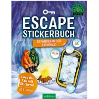 ArsEdition Escape-Stickerbuch - Gefangen in der Eishöhle