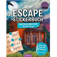 ArsEdition Escape-Stickerbuch – Das Geheimnis der alten Villa