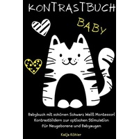 Epubli Kontrastbuch Baby Babybuch mit schönen Schwarz Weiß Montessori