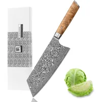 Zayiko Blockmesser Kiritsuke I 20 cm Klinge I Wurzelholzgriff