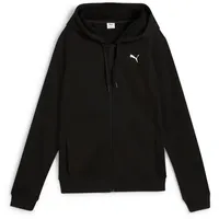 Puma Tad Essential French Terry Kapuzenjacke Damen 01 black