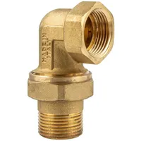 Tecuro Winkel-Verschraubung IG x AG 1 1/4 Zoll, flachdichtend