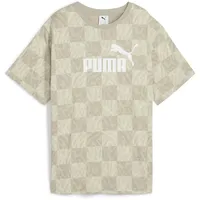 Puma Unisex ESS Graphic Relaxed AOP Tee T-Shirts, Alpine